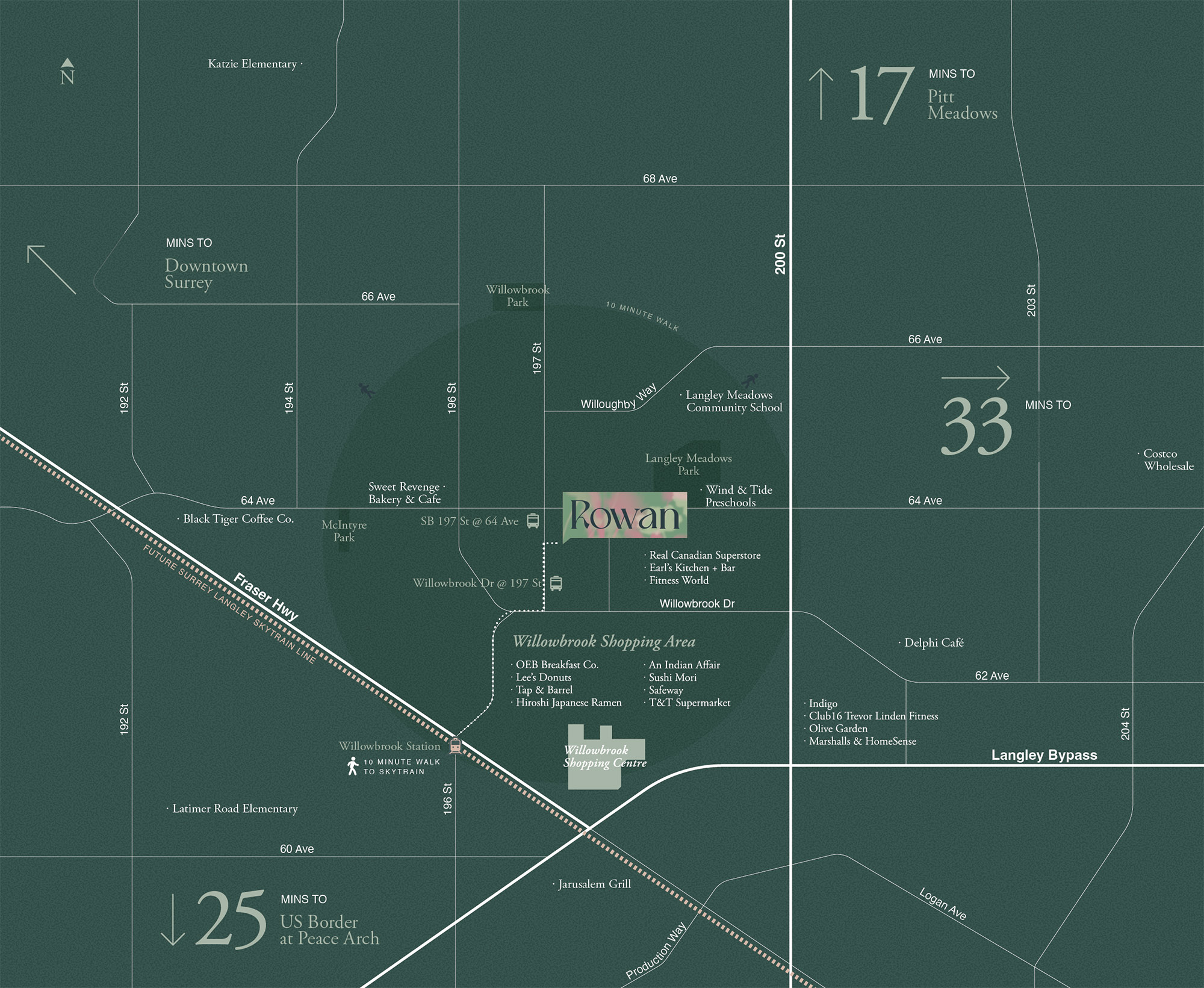 Rowan Community Map